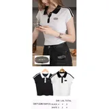 T-Shirt & Top(D) Genere T-Shirt Donna Primavera/Estate Made in Cina Tempo libero Colori Casuale Petite — foto 1