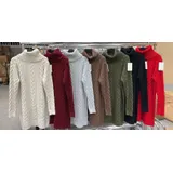 Pullover Pullover Donna Autunno/Inverno Made in Italia Quotidiano Vari Colori Standard Monocromo — foto 1