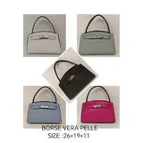 Borse in Pelle Genere Borsa a Tracolla Donna Quattro stagioni Made in Italia Quotidiano Vari Colori metallo — foto 1