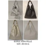 Borse in Pelle Genere Borsa a Tracolla Donna Quattro stagioni Made in Italia Quotidiano Vari Colori Lacci — foto 1