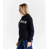 Felpa Felpa Donna Autunno/Inverno Made in Cina Quotidiano Colore Unico Standard — foto 3
