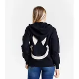 Felpa Felpa Donna Autunno/Inverno Made in Cina Quotidiano Colore Unico Standard — foto 4