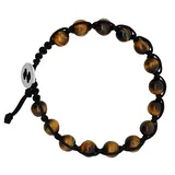 Bracciale Tamashii da Uomo in Corda con Perline in Pietra — foto 3