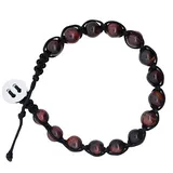 Bracciale Tamashii da Uomo in Corda con Perline in Pietra — foto 4