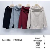 Pullover Pullover Donna Autunno/Inverno Made in Cina Quotidiano Vari Colori Standard Monocromo — foto 3