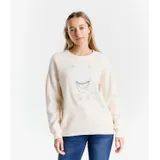 Felpa Felpa Donna Autunno/Inverno Made in Cina Quotidiano Colore Unico Standard — foto 5