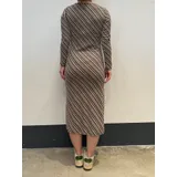 Vestiti Donna Primavera/Estate Made in Italia Quotidiano Vari Colori Standard Righe — foto 4