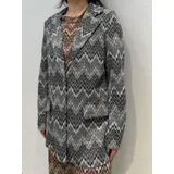 Giacca Leggere Giacca Donna Quattro stagioni Made in Italia Vari Colori Standard Monocromo — foto 4