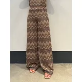 Pantaloni Eleganti Donna Quattro stagioni Made in Italia Vari Colori Standard Monocromo — foto 1