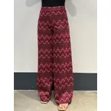 Pantaloni Eleganti Donna Quattro stagioni Made in Italia Vari Colori Standard Monocromo — foto 4
