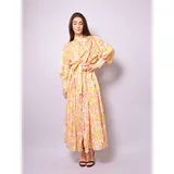 Vestiti Donna Primavera/Estate Made in Cina Tempo libero Colore Unico Standard Multicolore Lino — foto 5