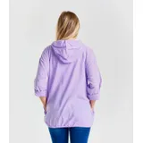Felpa Felpa Donna Quattro stagioni Made in Italia Quotidiano Colore Unico Standard — foto 4