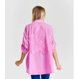 Camicia Camicia Casual Donna Quattro stagioni Made in Italia Quotidiano Colore Unico Standard Felpa — foto 4