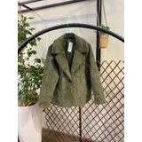 Giacca Leggere Giacche Invernale Donna Inverno Made in Italia Quotidiano Vari Colori Standard Velluto Natale — foto 4