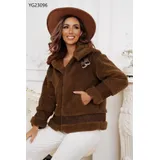 Cappotti Classici Giacche Invernale Donna Autunno/Inverno Made in Cina Quotidiano Vari Colori Standard Monocromo — foto 1