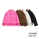 Cappotti Classici Giacche Invernale Donna Autunno/Inverno Made in Cina Quotidiano Vari Colori Standard Monocromo — foto 3