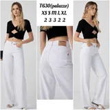 Jeans(D) Genere Jeans Larghi Donna Quattro stagioni Made in Cina Tempo libero Colore Unico Standard — foto 1