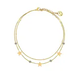 Bracciali Doppio Filo con Stella 17+4cm, Quattro stagioni Quotidiano Tempo libero Vari Colori — foto 3