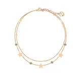 Bracciali Doppio Filo con Stella 17+4cm, Quattro stagioni Quotidiano Tempo libero Vari Colori — foto 4