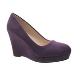 Scarpe con Zeppe Donna Autunno Made in Cina Quotidiano Zeppe Tonda — foto 4