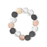 Bracciali Elastici Monete Martellate Quattro stagioni Quotidiano Vari Colori — foto 3