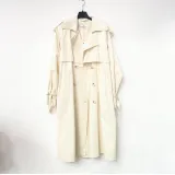 Cappotti Cappotti Classici Donna Autunno/Inverno Made in Cina Quotidiano Colore Unico Standard — foto 3