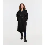 Cappotti Cappotti Classici Donna Autunno/Inverno Made in Cina Quotidiano Colore Unico Standard — foto 1