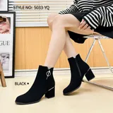 Stivaletti Tacchi Donna Autunno/Inverno Made in Cina Tempo libero Tacco Largo Tonda — foto 1