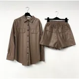 Completo Donna Autunno/Inverno Made in Cina Quotidiano Colore Unico Standard — foto 3