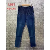 Jeans(D) Genere Jeans Larghi Donna Autunno/Inverno Made in Cina Quotidiano Colore Unico Petite — foto 1