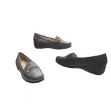 Scarpe Basse Donna Autunno Made in Cina Tempo libero Zeppe Squadrata — foto 3