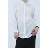 Camicia Elegante Donna Autunno/Inverno Made in Italia Quotidiano Vari Colori Oversize — foto 1