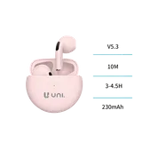 Power Bank UNI-TWS Auricolare Bluetooth 5.3 mini Macaron(Stereo, 30+230mAh, Type-C) — foto 3