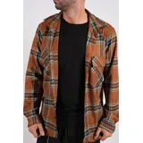 Camicie(U) Uomo Camicia Casual Uomo Autunno/Inverno Made in Italia Tempo libero Colore Unico Standard Bottoni — foto 1