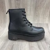 Stivaletti(D) Genere Stivaletti lacci Donna Autunno/Inverno Made in Cina Tempo libero Plateau Anteriore Tonda — foto 4