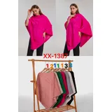 Poncho Bambina Donna Donna Autunno/Inverno Made in Cina Tempo libero Vari Colori Pesante — foto 1