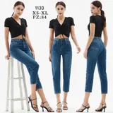 Jeans Larghi Donna Autunno/Inverno Made in Cina Tempo libero Vari Colori Standard — foto 1