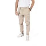 Pantaloni(U) Uomo Pantaloni Uomo Autunno/Inverno Made in Italia Quotidiano Colore Unico Standard — foto 1