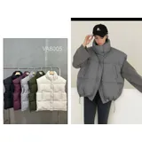Giacca Blazer Piumini Donna Inverno Made in Cina Quotidiano Vari Colori Standard — foto 3