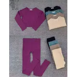 Completo(D) Genere Tuta sportiva Donna Quattro stagioni Made in Cina Quotidiano Vari Colori Standard — foto 3