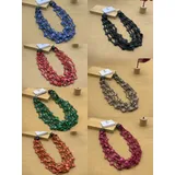Collana Autunno/Inverno Made in Cina Quotidiano Vari Colori — foto 1