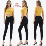 Jeans(D) Genere Jeans Skinny Donna Quattro stagioni Made in Cina Quotidiano Colore Unico Standard — foto 1
