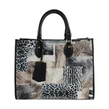 Borsa a Mano Donna Autunno/Inverno Made in Italia Quotidiano Vari Colori — foto 5