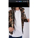 Giacche(U) Uomo Giacca Uomo Autunno/Inverno Made in Italia Tempo libero Colore Unico Standard — foto 4
