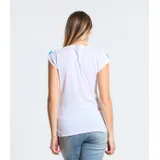 T-Shirt Donna Primavera/Estate Made in Italy Quotidiano Colore Unico Standard — foto 4