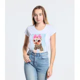 T-Shirt Donna Primavera/Estate Made in Italy Quotidiano Colore Unico Standard — foto 5