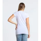 T-Shirt Donna Primavera/Estate Made in Italy Quotidiano Colore Unico Standard — foto 4