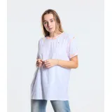 T-Shirt Donna Primavera/Estate Made in Italy Quotidiano Colore Unico Standard — foto 4