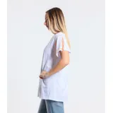T-Shirt Donna Primavera/Estate Made in Italy Quotidiano Colore Unico Standard — foto 3