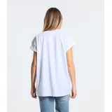 T-Shirt Donna Primavera/Estate  Quotidiano Colore Unico Standard — foto 4